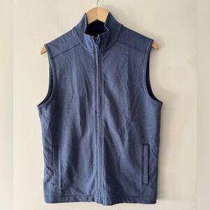 Bonobos Blue Zip Up Golf, Business, Casual Vest